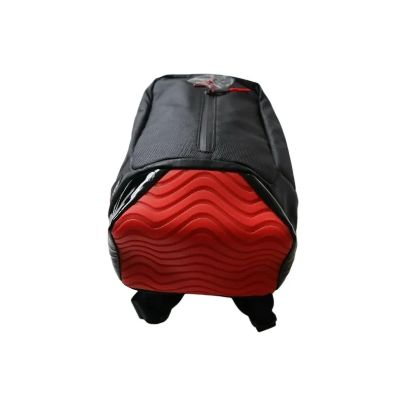 Jordan Polyester Basketball Bag Backpack Small Size Unisex Black Red-2