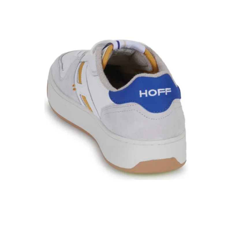 HOFF Durable Breathable Low-Top Skateboard Shoes Men's Beige Gray-3