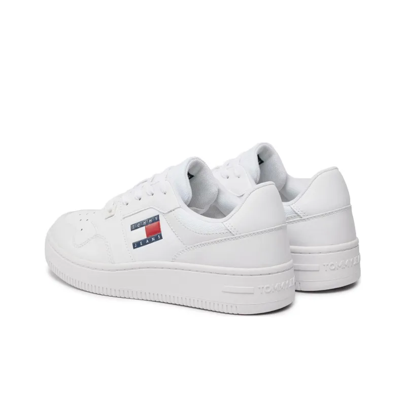 Tommy Hilfiger Low Top Skateboard Shoes Women's White-2