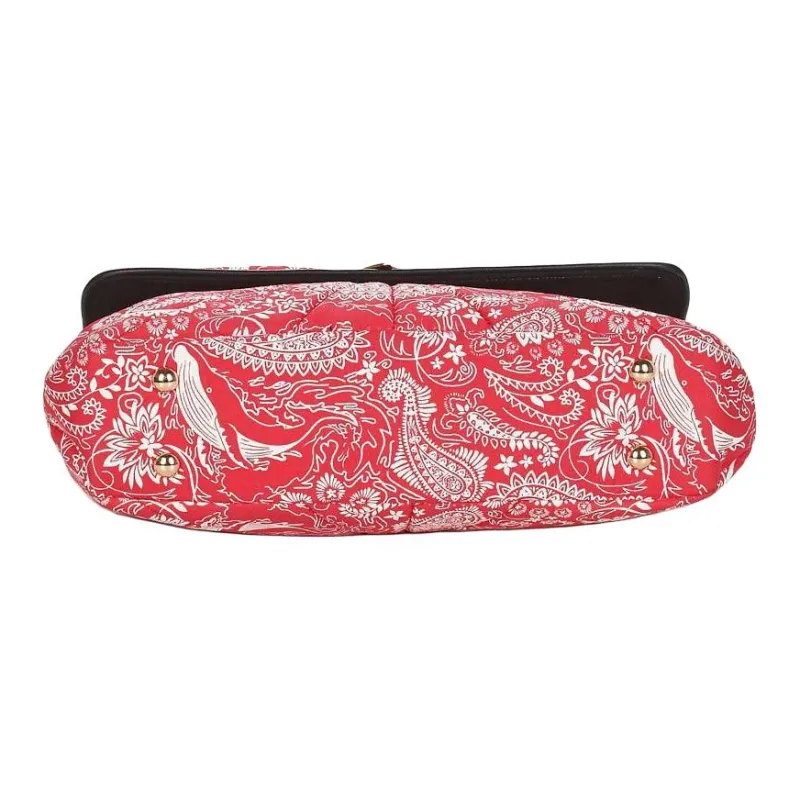 LOLLiPOPS Textile Shoulder Bag Women's Red-3
