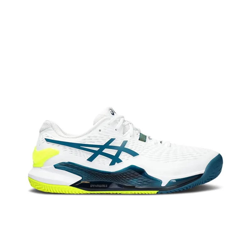 Asics GEL Resolution 9 Clay 'White Restful Teal'-1