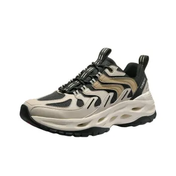 TOREAD Half A Yard Larger Anti Slip Wear Resistant Low Top Outdoor Shoes Men's Light Sand Black