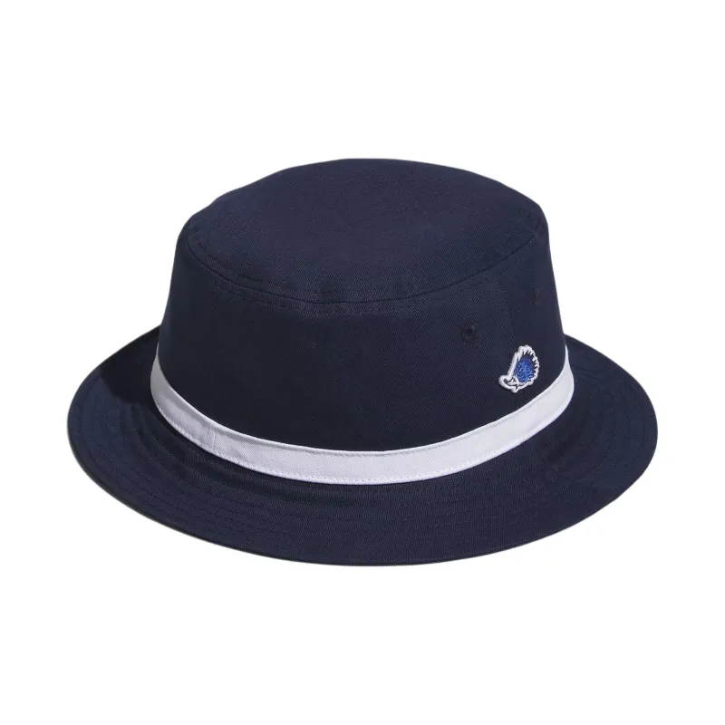 Adidas Cotton Bucket Hats Men's Blue-0