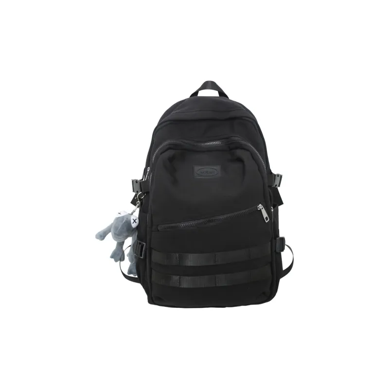 Travel Oxford Backpack Regular Unisex Black/White/Gray/Khaki-0