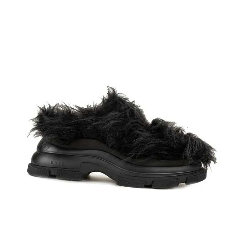 Both Slip Resistant Low Top Casual Shoes Women's Black-1