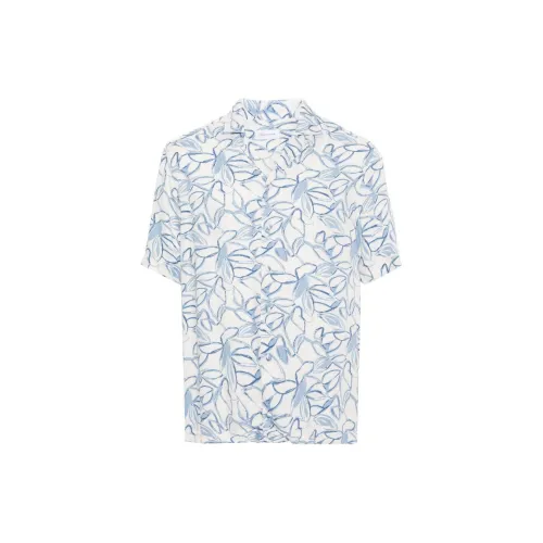 Tagliatore Hawaii Floral-print Shirt