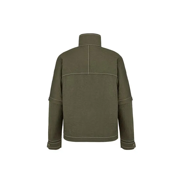 DIOR Quarterly New Products Jackets Men Olive-1