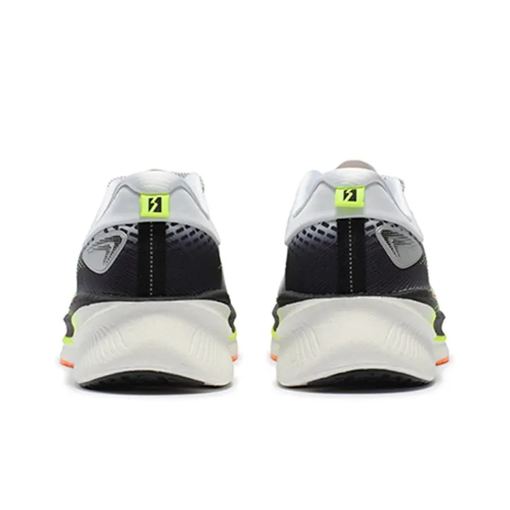 361° Centauri SE Shock Absorbers Slip Resistant, Abrasion Resistant, Breathable Low Top Running Shoes Men's White Black-3