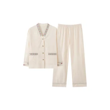 Kerener Pajama Set Women's Beige