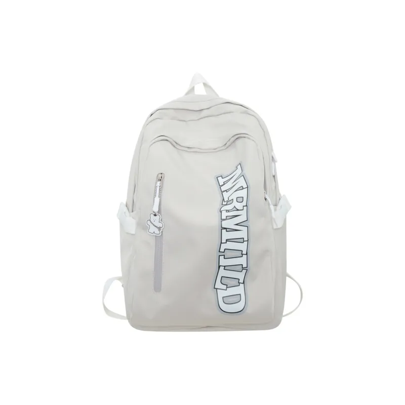 Travel Nylon Backpack Regular Women's Black/Pink/Gray/Green/Blue-4