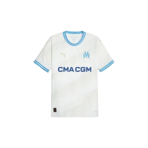 PUMA Olympique De Marseille 23/24 Soccer Jerseys Men White