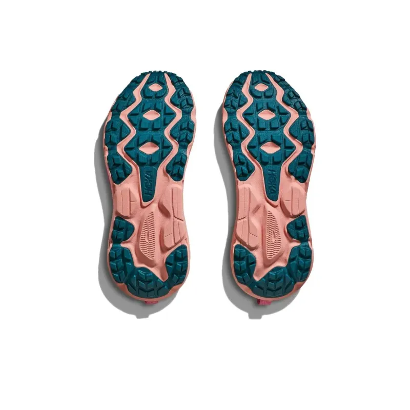 HOKA ONE ONE Challenger ATR 7 Shock Absorbers With Slip Resistant Features Low Top Running Shoes Women's Blue-4