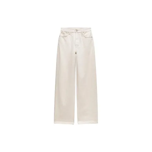 ZARA Jeans Women's White