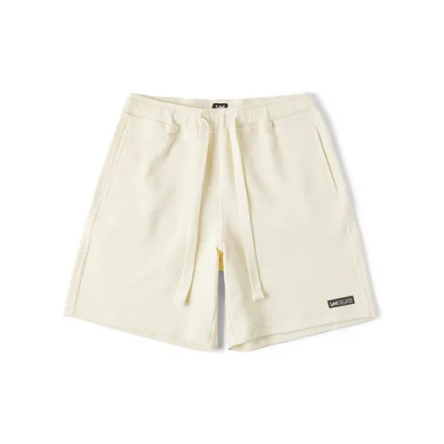 Lee Casual Shorts Unisex Off White