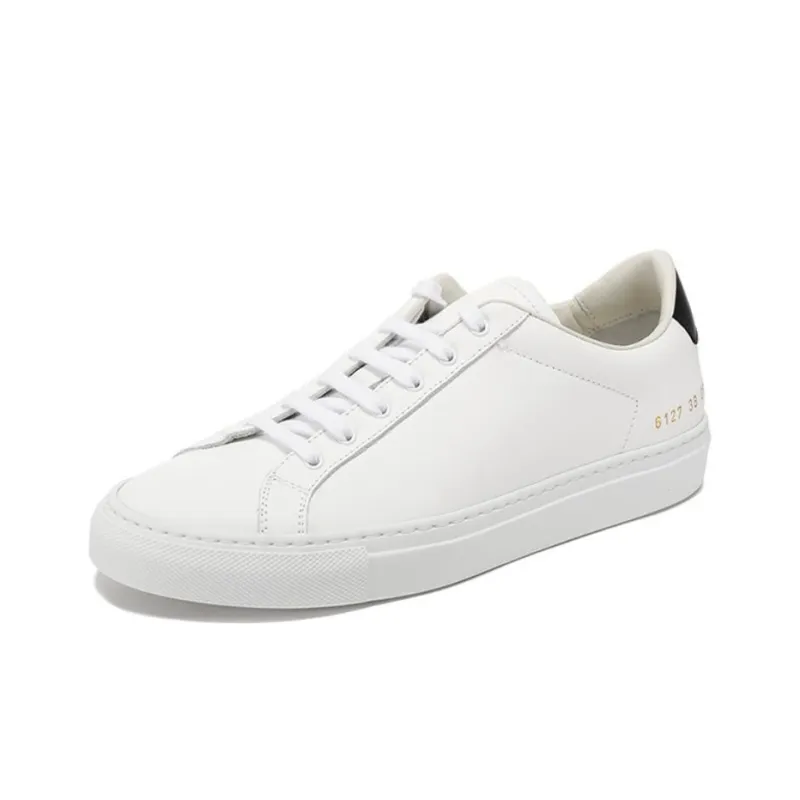 COMMON PROJECTS Retro Low Black White White-2