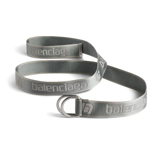 Balenciaga Jacquard Logo Belt Men's Dark Gray Width: 4CM