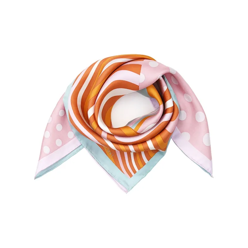 MARJAKURKI Silk Scarves Women's-3