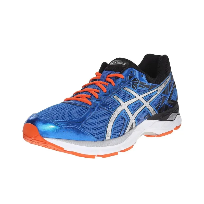 Asics Gel-Exalt 3 Anti-Slip And Wear-Resistant Breathable Low-Top Running Shoes Men's Blue Silver-2