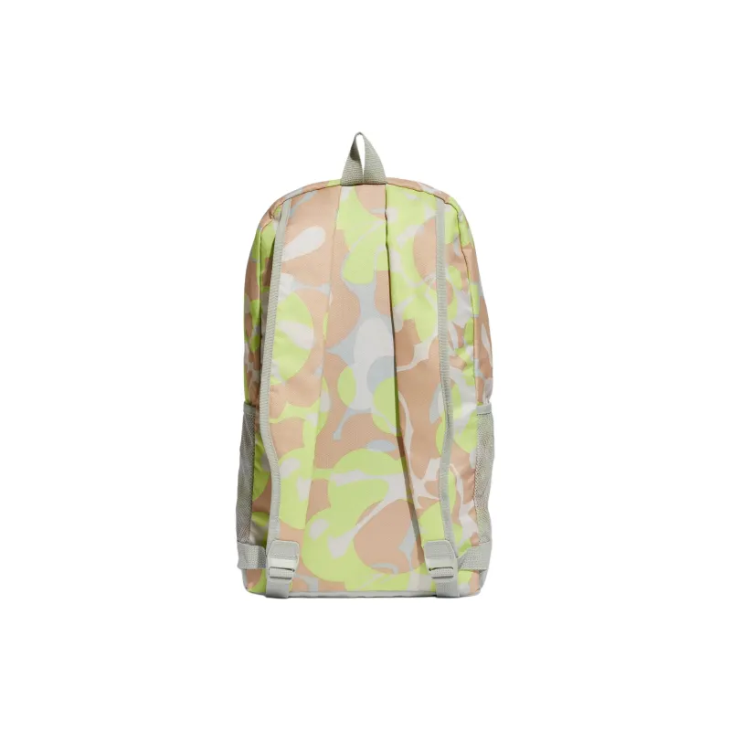 Adidas Recycled Polyester Plain Fabric Backpack Women's Multicolor & Phantom Silver & White-2
