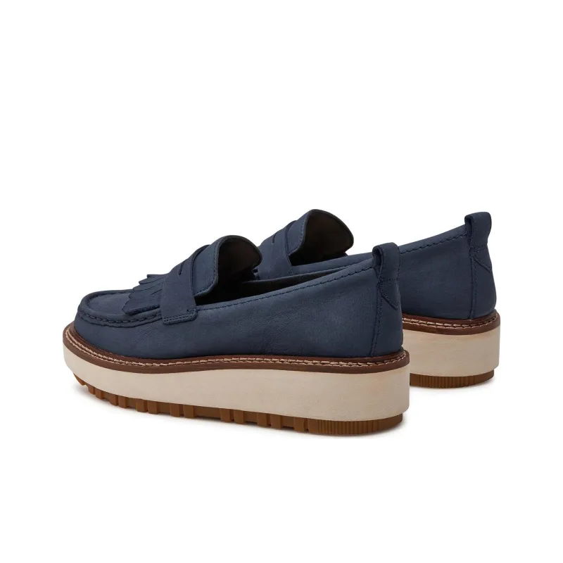 Clarks Loafers Women's Dark Blue-3