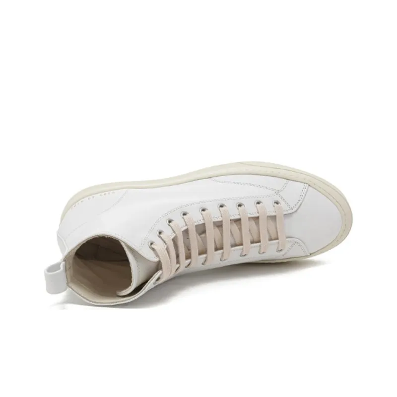 COMMON PROJECTS High Top Skateboard Shoes Men's White-3