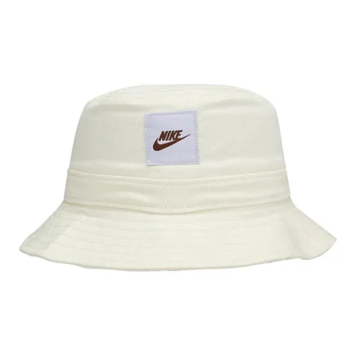 Nike Polyester Bucket Hats Unisex Beige