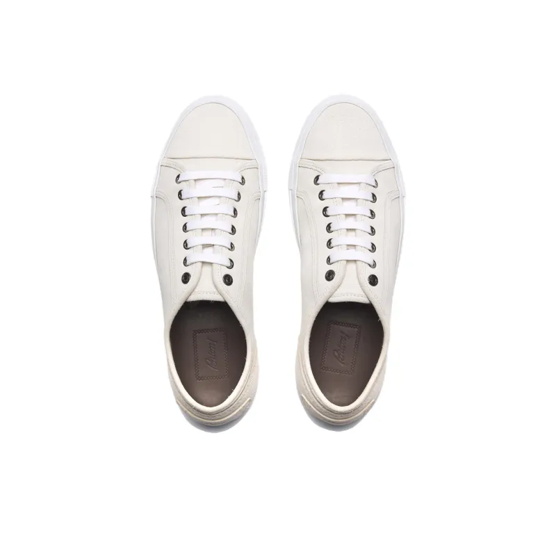BRIONI Leather Lace-up Sneakers-4