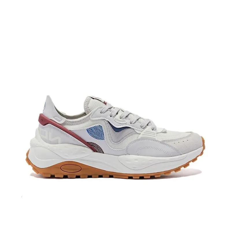 QIAODAN Mars Shoes Low Top Casual Shoes Men's Light Gray-1