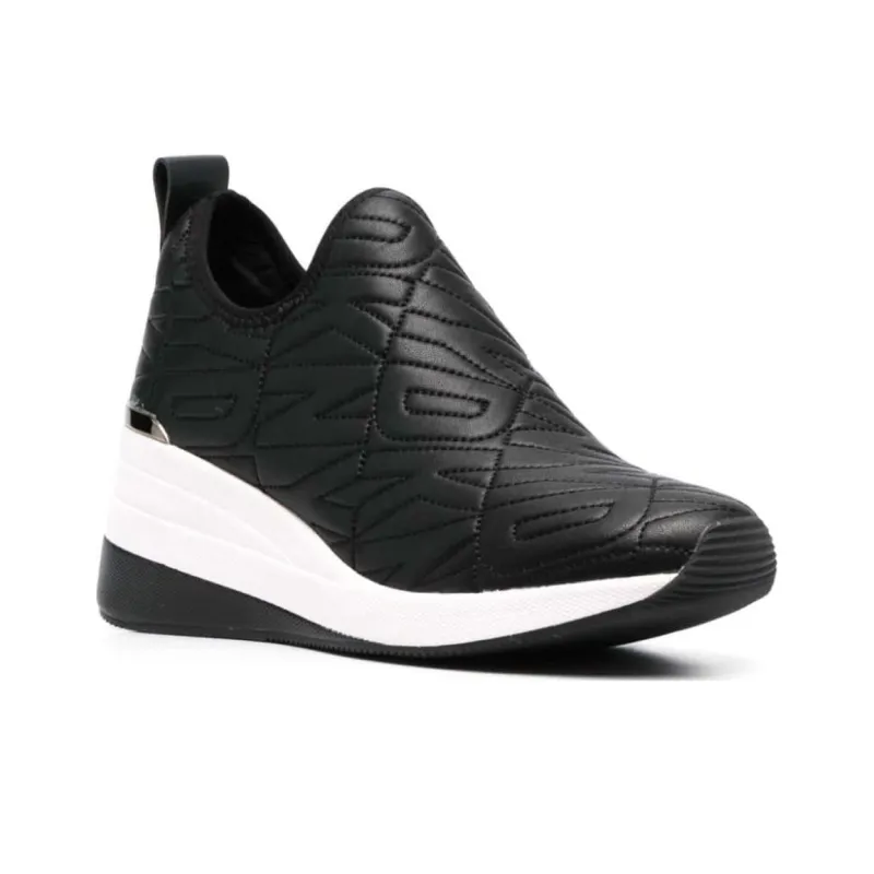 DKNY Wear-Resistant Slip-Resistant Low-Top Casual Shoes Women's Black-4