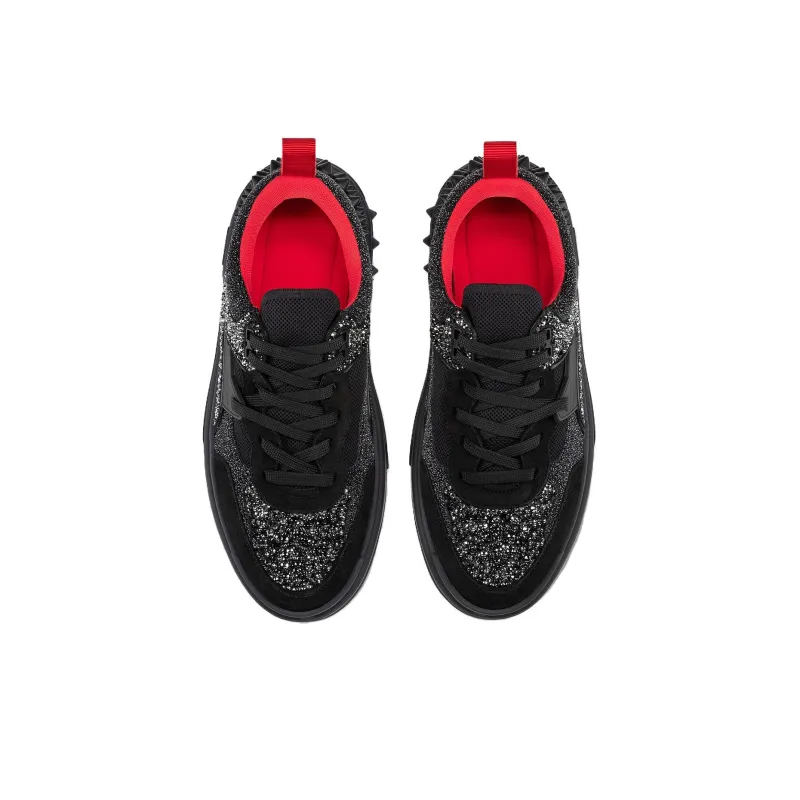 CL Low Top Skateboard Shoes Men's Black-3