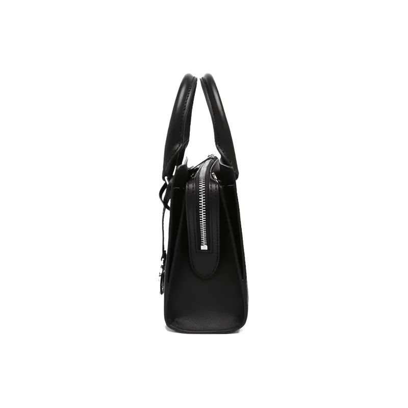 MICHAEL KORS Leather Tote Bag, Shopping Bag, Crossbody Bag, Shoulder Bag Trumpets Women's Black-2