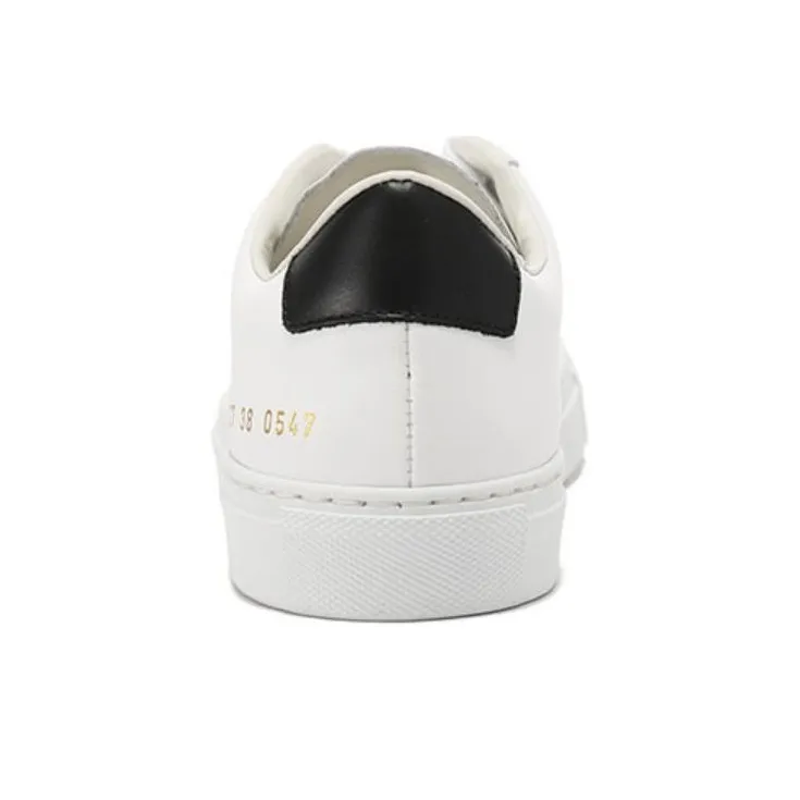 COMMON PROJECTS Retro Low Black White White-5