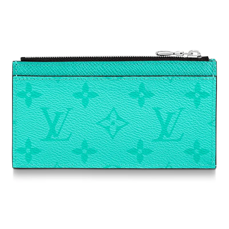 LOUIS VUITTON Coin Card Holder Miami Green-3