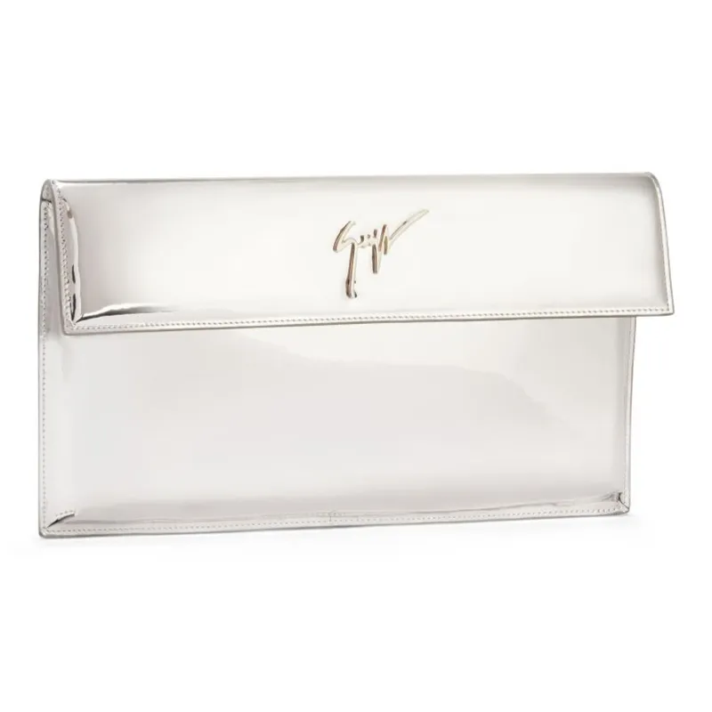 Giuseppe Zanotti Sabhin Logo-plaque Clutch Bag-1
