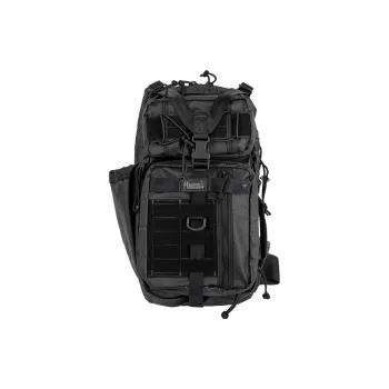 MAGFORCE 500D Coated Nylon Handbag, Crossbody Bag Regular Men's Injection Rubber Black
