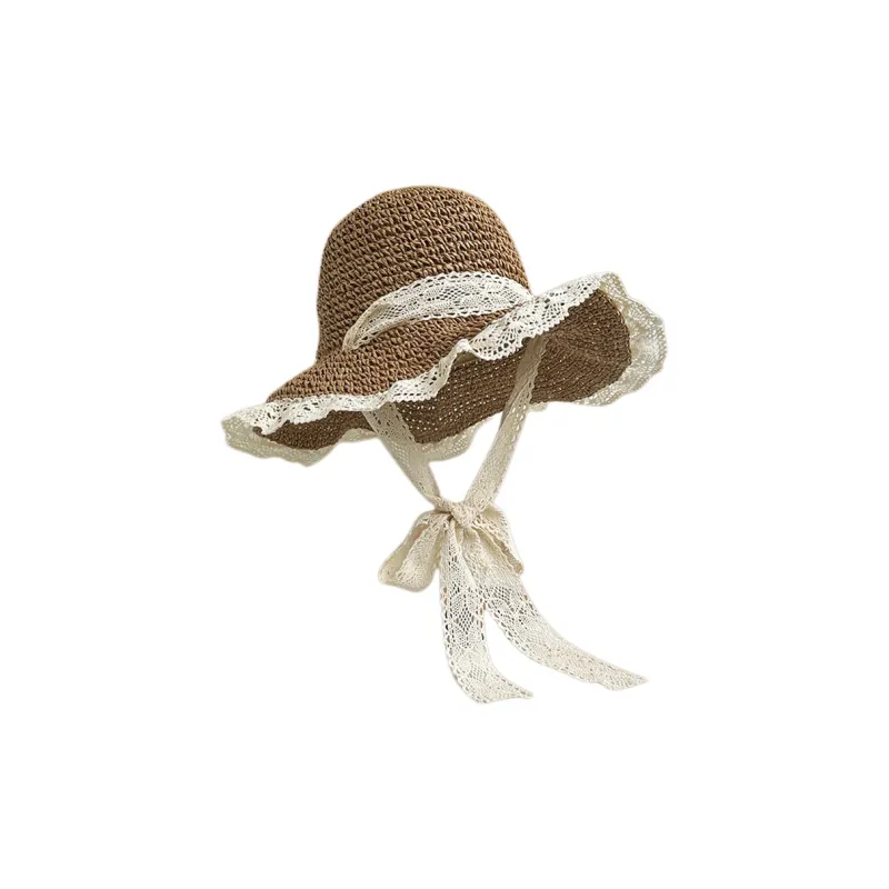 Youyoulan Straw Woven Sun Protection Hats Women's-1