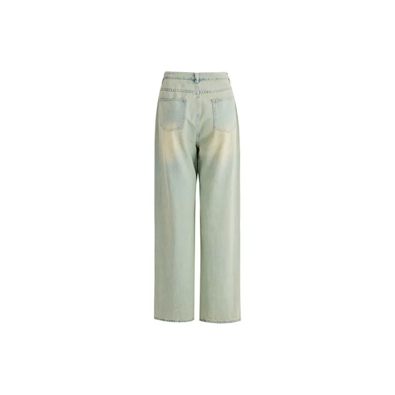 Wen Shan Jeans Women's Washed Color-3