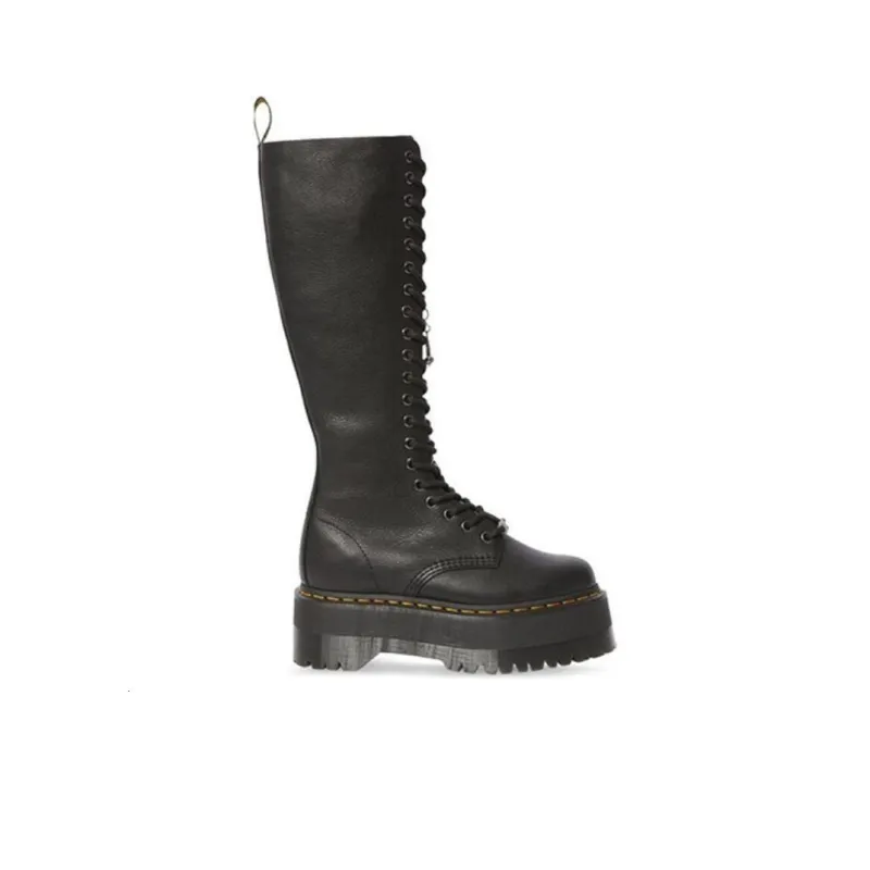 Dolls Kill x Dr.Martens Jadon 1b60 Ma Knee high Boots Women's Black-1