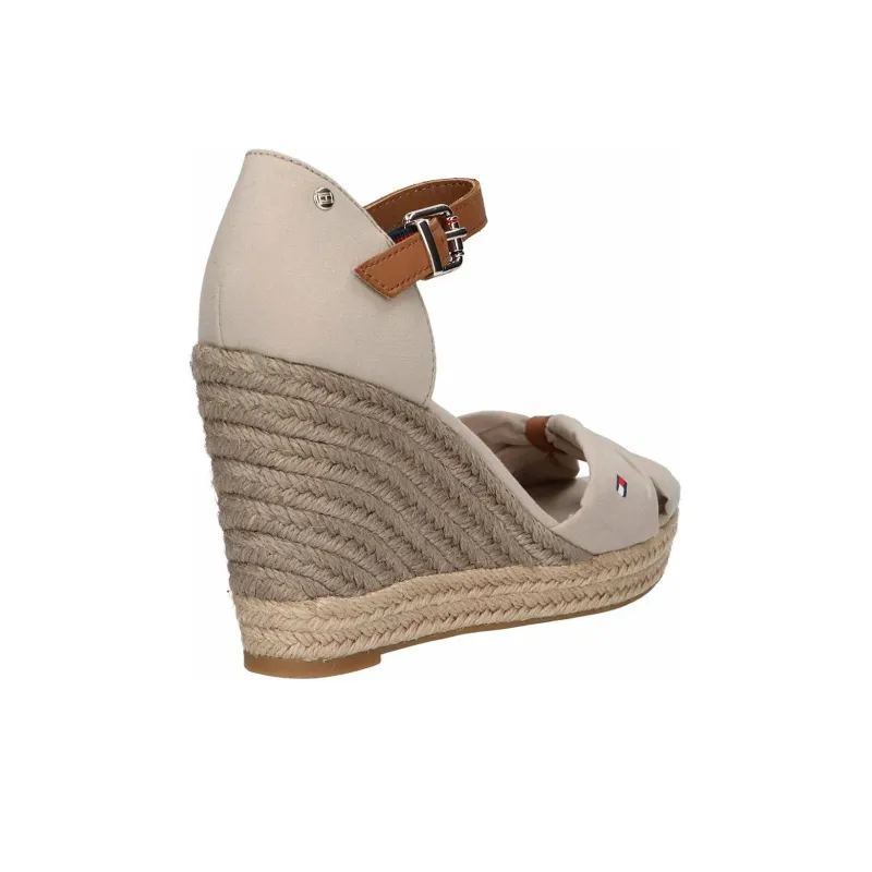 Tommy Hilfiger One Strap Sandals Women's Beige-2