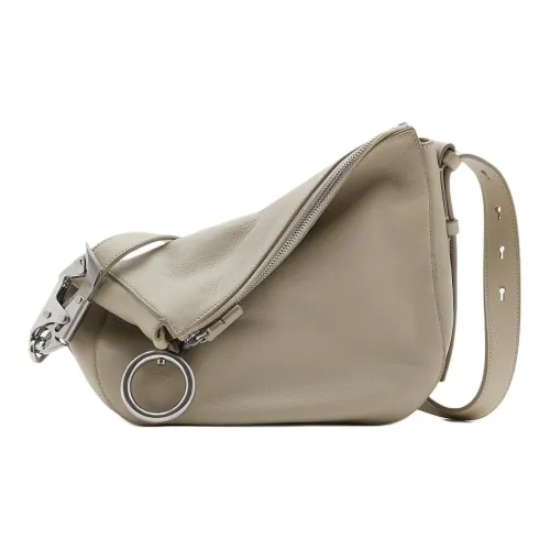 Burberry Knight Textured Calfskin Crossbody Bag Shoulder Bag Women's Mist Color