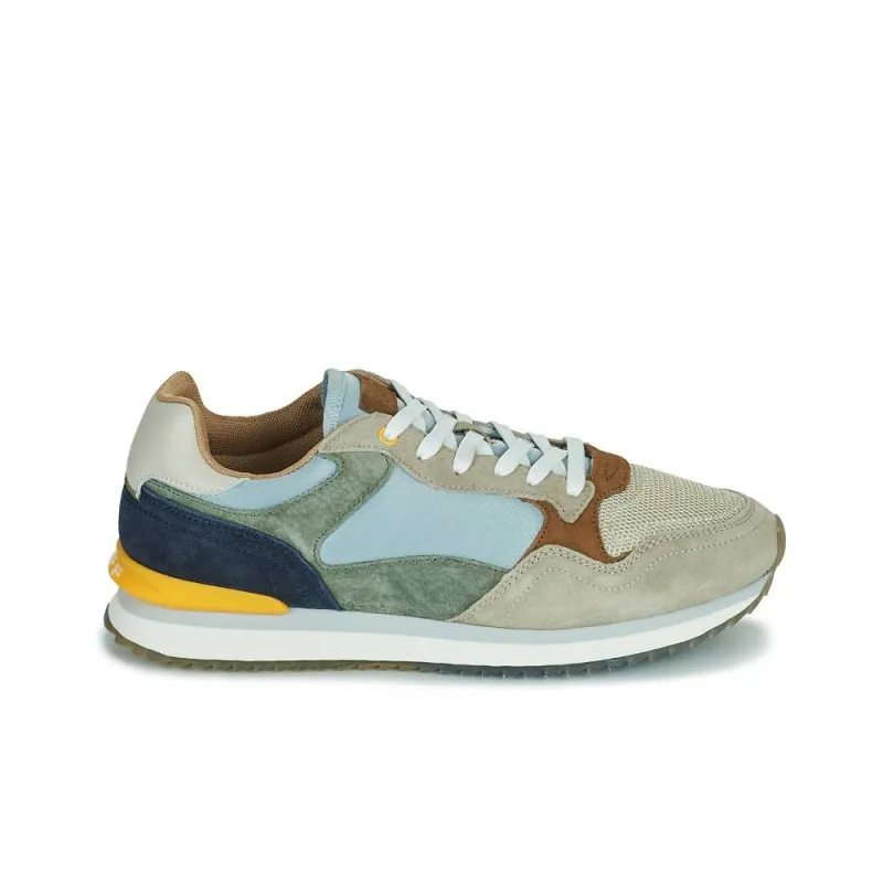HOFF Durable Breathable Low-Top Casual Shoes Men's Beige Blue-1