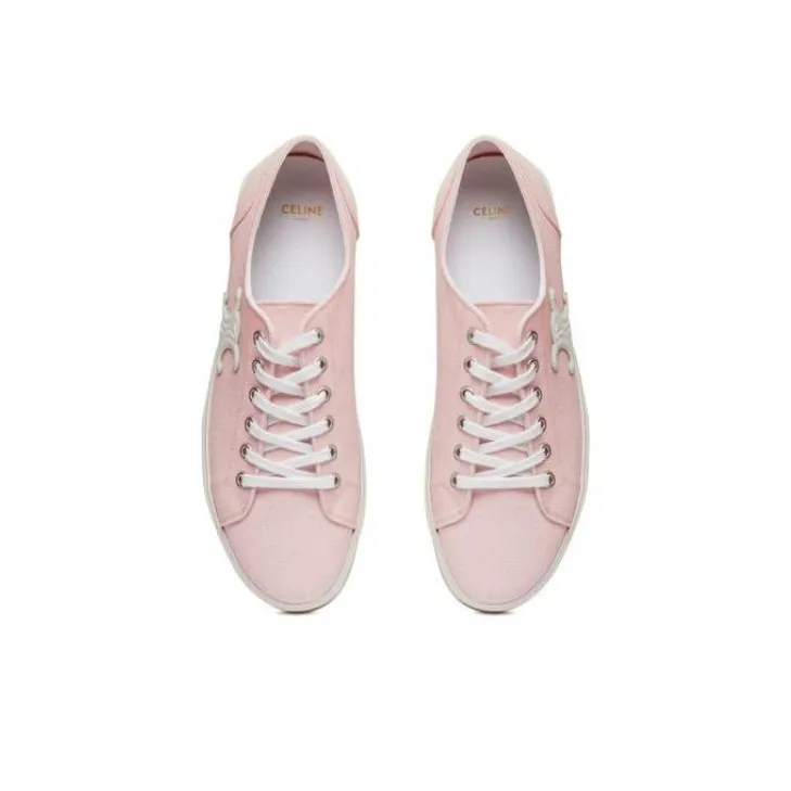 CELINE Stylish Skateboarding Shoes Women's Pink-3