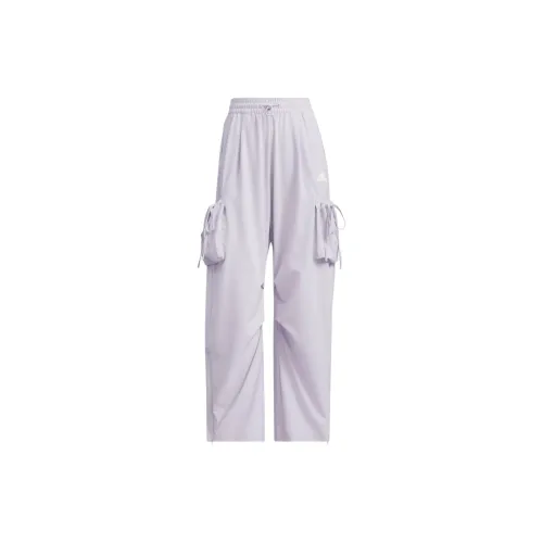 Adidas Knitted Sweatpants Women's Silver