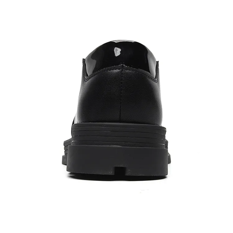 Chi Wolf Derby Shoes Casual Shoes Men's Black-3