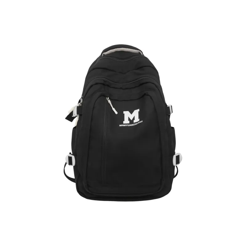 Travel Nylon Backpack Women's Black/Pink/White/Yellow/Light Green-22