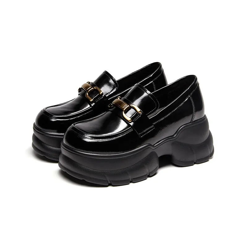ST&SAT Loafers Women's Black/Beige-2