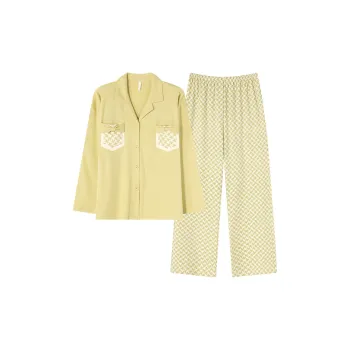 Kerener Pajama Set Women's Yellow