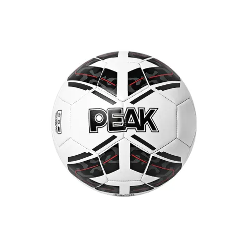 PEAK Size 5 Soccer Machine Stitched Soccer Ball Unisex Black And White Blue green White Powder