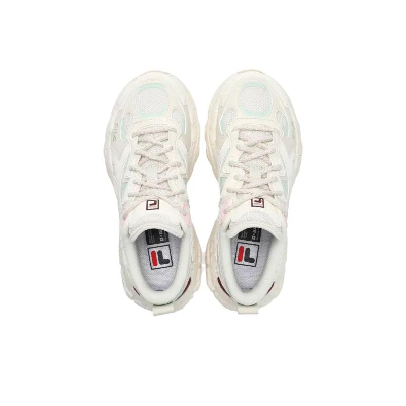 FILA Fern Fern Sneakers Low-Top Chunky Sneakers Women's Ivory White-2