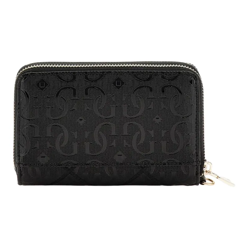 GUESS Polyurethane Wallet Women's Black-1